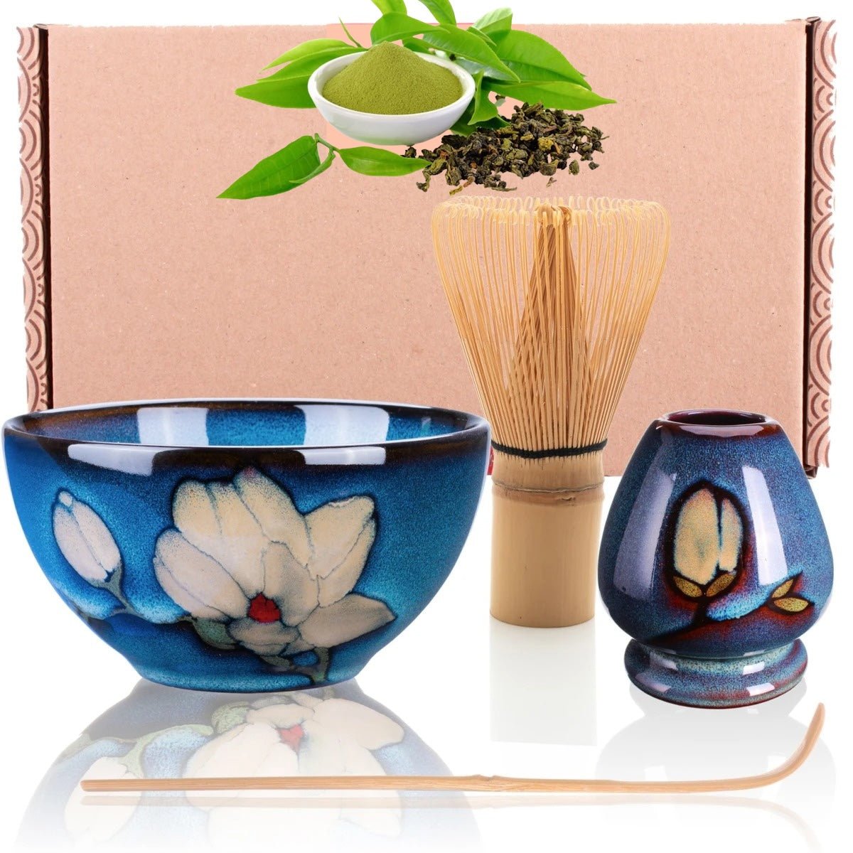 Matcha Grün Tee Set Ao inkl. Matcha Besen - Calitronshop.com