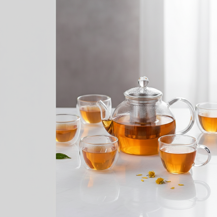 Teekannen & Teetassen