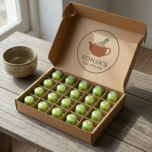 Capsules de thé matcha bio pour Nespresso, 20 unités, qualité cérémonielle