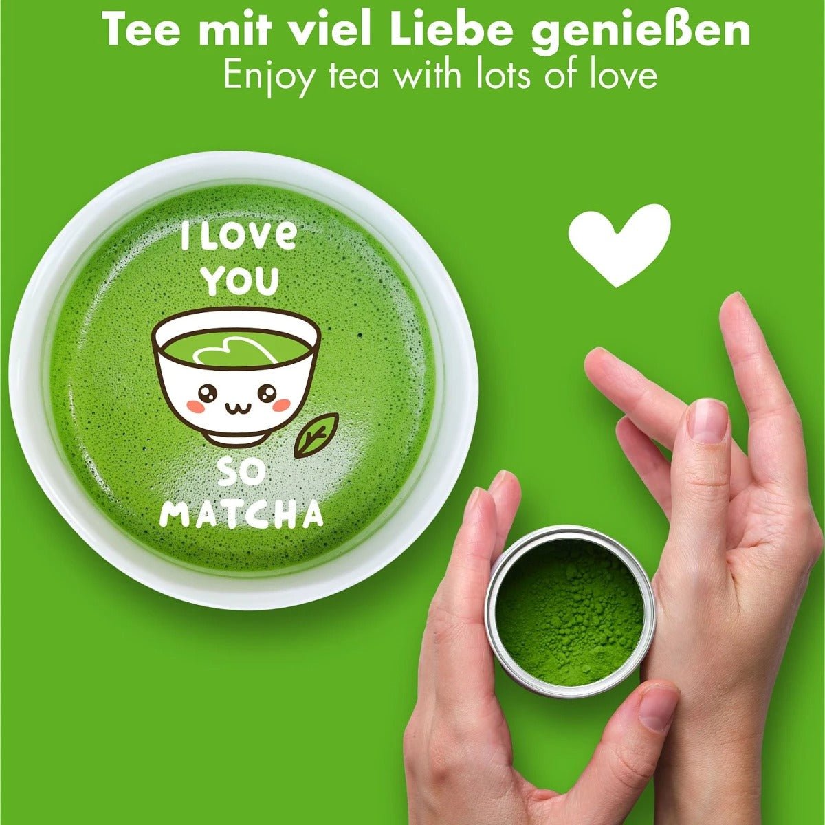 Japanischer Bio Matcha Chadō - Ceremonial Grade, 40g Dose - Calitronshop.com