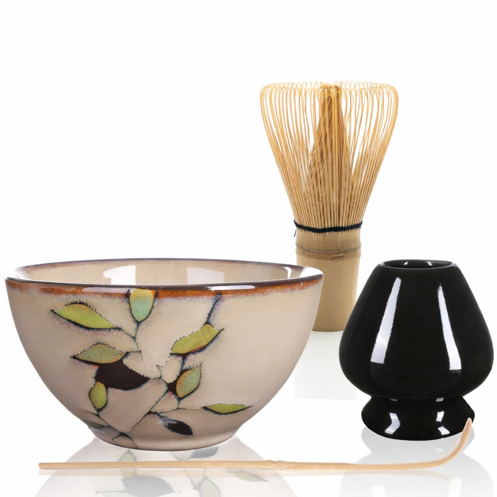 Matcha Tea Set "Leroo" including Matcha whisk - great gift idea