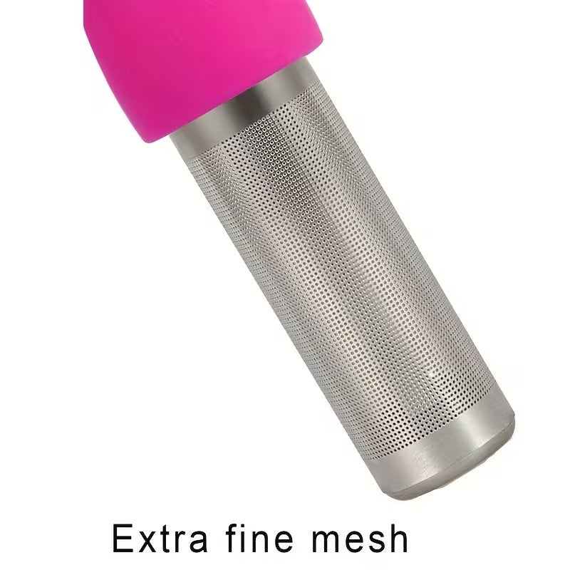 Loser Tee Infuser aus Edelstahl mit feiner Masche & Silikondeckeln - Calitronshop.com