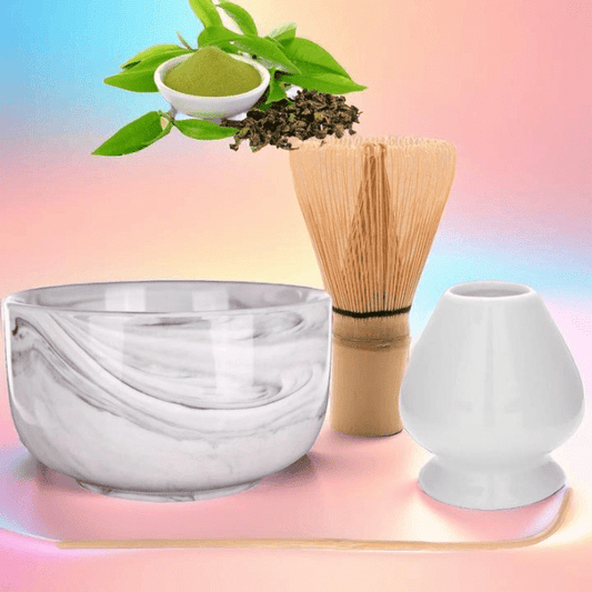 Matcha Grün Tee Set inkl. Matcha Besen - Haiiri - Calitronshop.com