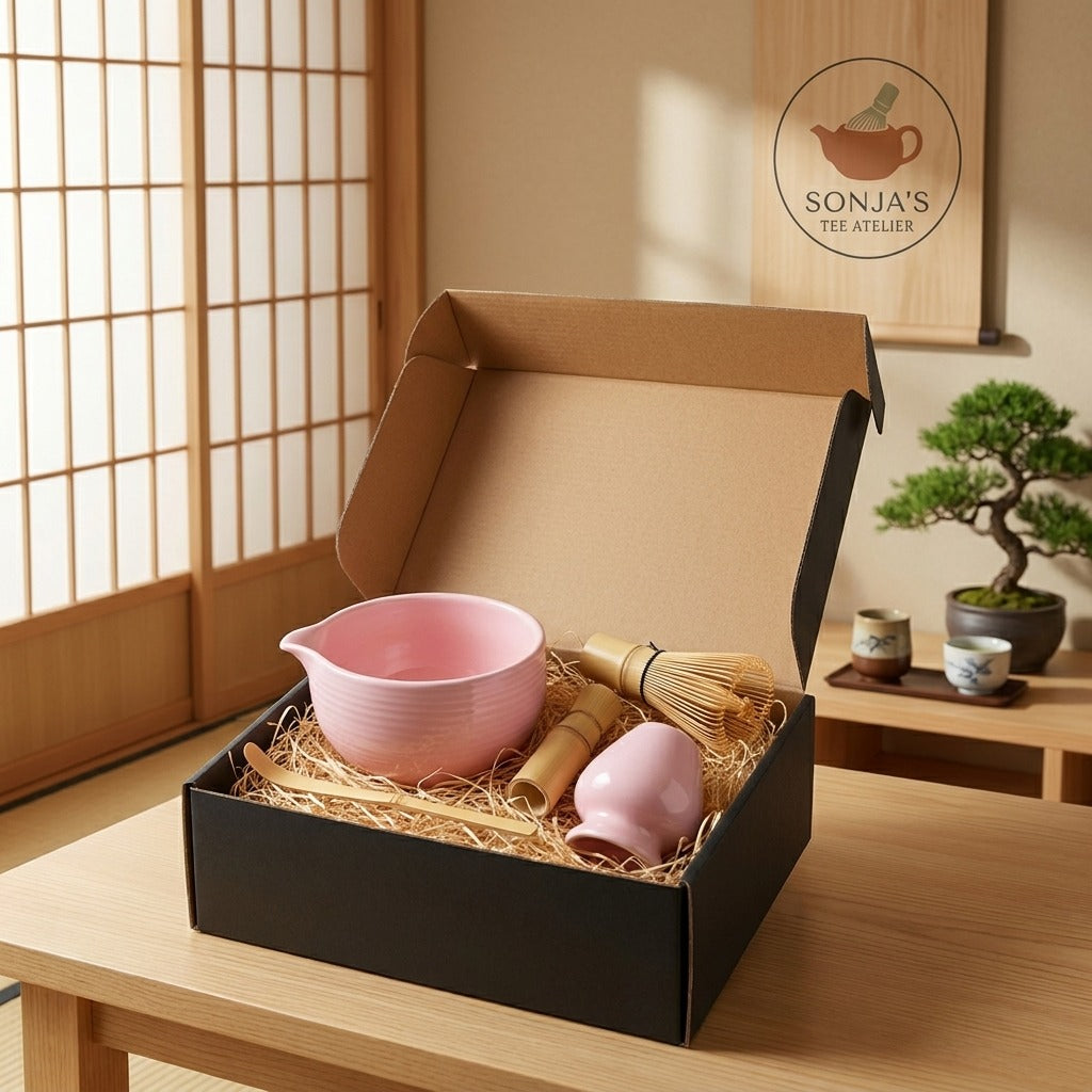 Matcha Set "Mambo Spout" – Dein ultimatives Matcha-Latte-Erlebnis