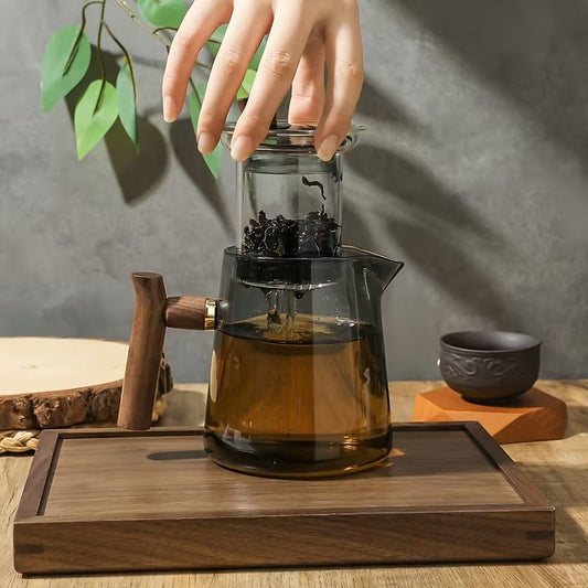 Rauchglas Teekanne die perfekte Harmonie 550ml - Calitronshop.com