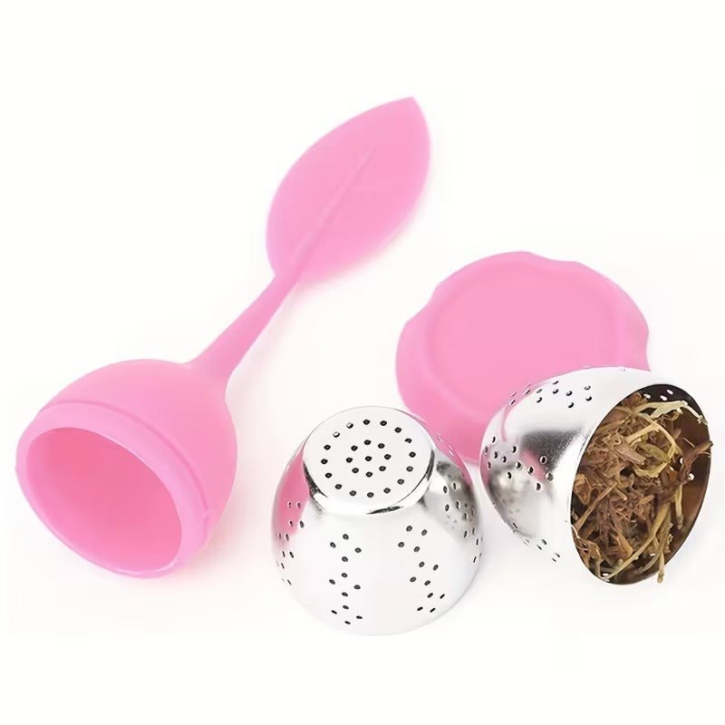 Teeei aus Edelstahl und Silikon Kreatives Geschenk - Calitronshop.com