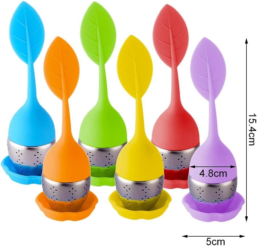 Teeei aus Edelstahl und Silikon Kreatives Geschenk - Calitronshop.com