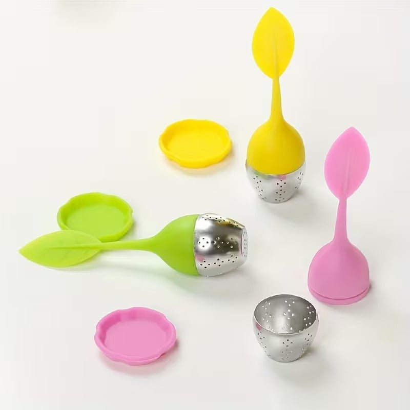 Teeei aus Edelstahl und Silikon Kreatives Geschenk - Calitronshop.com