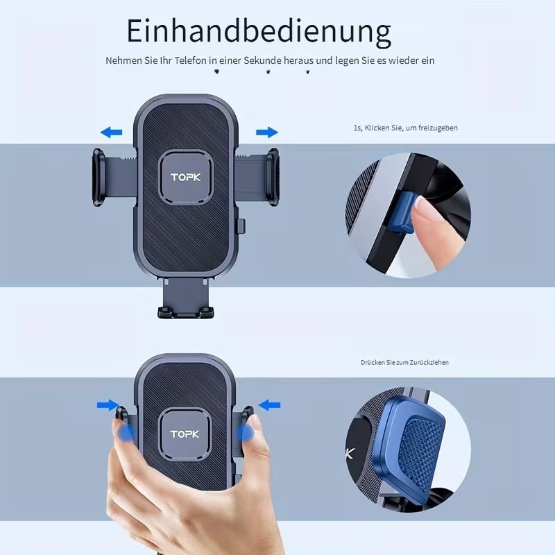 Universal Auto - Handyhalterung Handyhalter für Armaturenbrett - Calitronshop.com