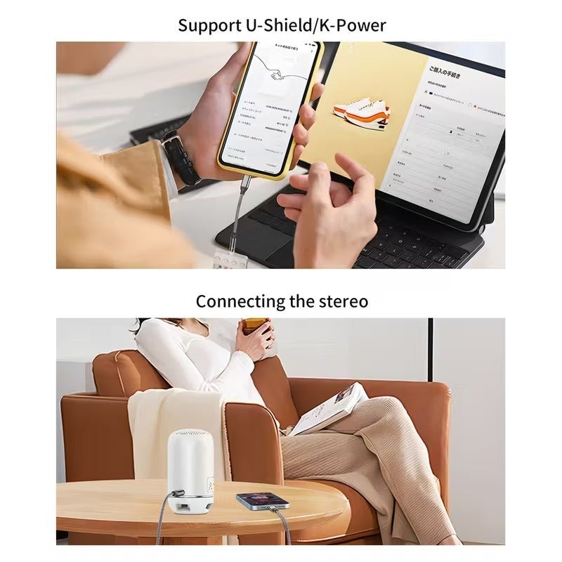 USB - C auf 3.5mm Klinke Adapter Kabel - Calitronshop.com